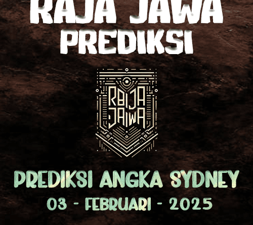 Prediksi Togel Sydney Ternama Dari Raja Jawa 03 Februari 2025