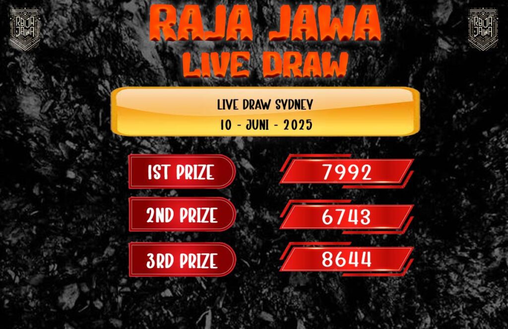 Live Draw Togel Sydney 10 Juni 2025 Dari Raja Jawa